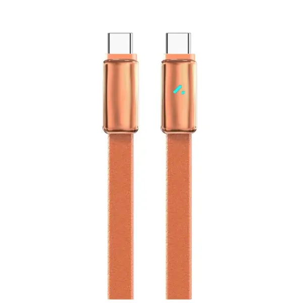 Дата кабель USB-C to USB-C 1.0m 5A 100W ultra-thin orange ColorWay (CW-CBPDCC100-OR) Дата кабель USB-C to USB-C 1.0m 5A 100W ultra-thin orange ColorWay (CW-CBPDCC100-OR)