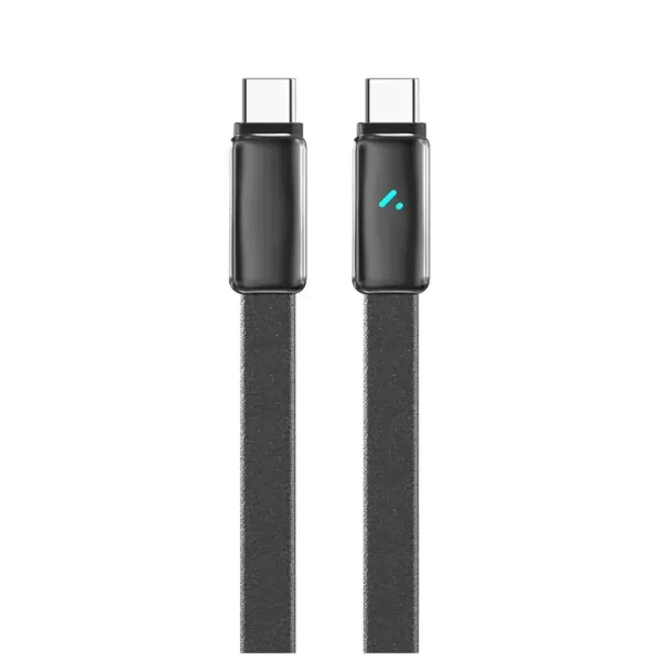 Дата кабель USB-C to USB-C 1.0m 5A 100W ultra-thin black ColorWay (CW-CBPDCC100-BK) Дата кабель USB-C to USB-C 1.0m 5A 100W ultra-thin black ColorWay (CW-CBPDCC100-BK)