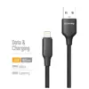 Дата кабель USB 2.0 AM to Lightning 1.0m 3A TPE embossed black ColorWay (CW-CBUL101-BK) Дата кабель USB 2.0 AM to Lightning 1.0m 3A TPE embossed black ColorWay (CW-CBUL101-BK)