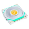 Кулер до корпусу Lian Li UNI Fan SL WIRELESS LCD 120-3, White (G99.12SLLCD1W3W.00)