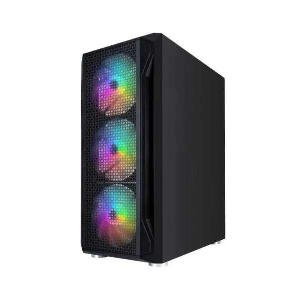 Корпус для ПК 1stPlayer X5-BK-4F1-PS-600FK-EU