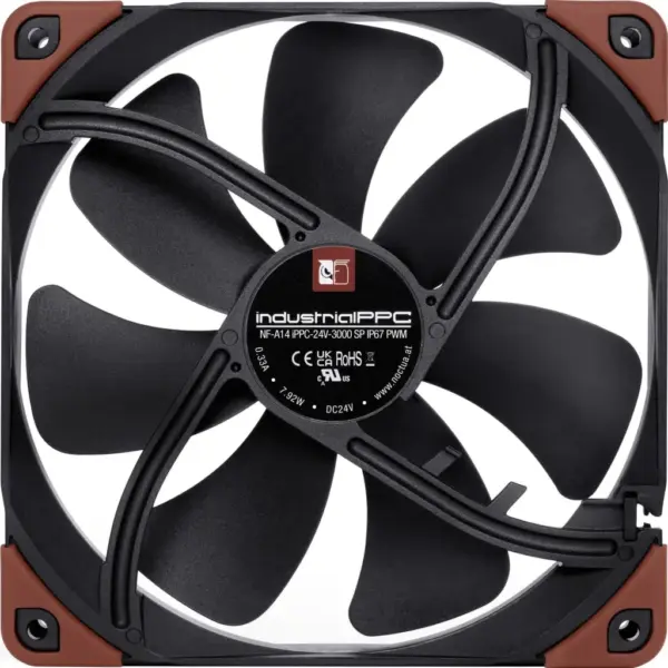 Кулер до корпусу Noctua NF-A14iPPC-24V-3000 SP IP67 PWM Кулер до корпусу Noctua NF-A14iPPC-24V-3000 SP IP67 PWM