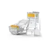 Конектор RJ45 cat.6 UTP, NW120, 100 шт упаковка, Transparent Ugreen (60558)