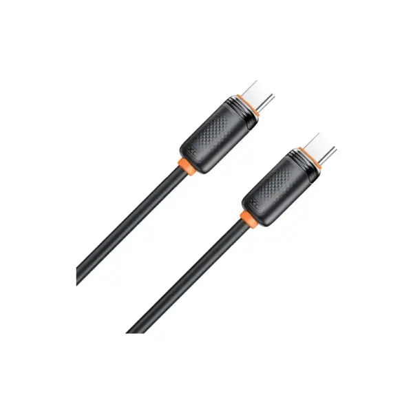 Дата кабель USB-C to USB-C 1.0m 60w black XO (NB-Q302B-CC.black)