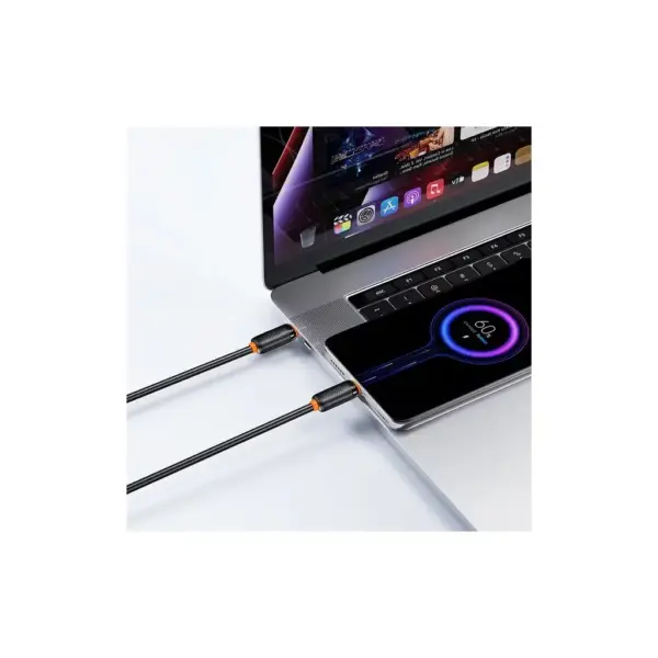 Дата кабель USB-C to USB-C 1.0m 60w black XO (NB-Q302B-CC.black)