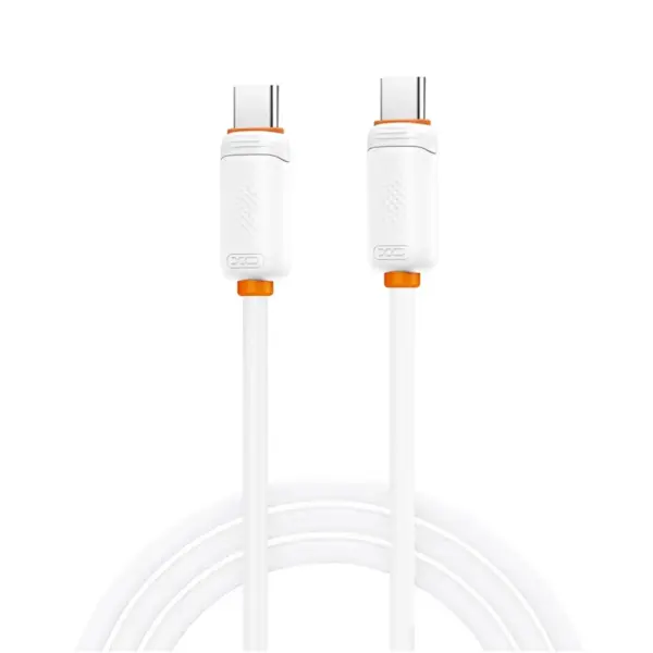 Дата кабель USB-C to USB-C 1.0m 60w white XO (NB-Q302B-CC.white)