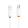 Дата кабель USB-C to USB-C 1.0m 60w white XO (NB-Q302B-CC.white)