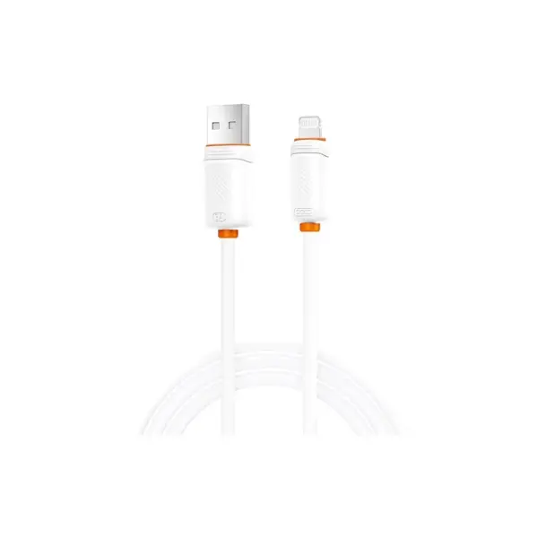 Дата кабель USB 2.0 AM to Lightning 1.0m 3A white XO (NB302-AI.white)