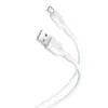 Дата кабель USB 2.0 AM to Micro 5P 1.0, 2A white XO (NB212-AM.white)