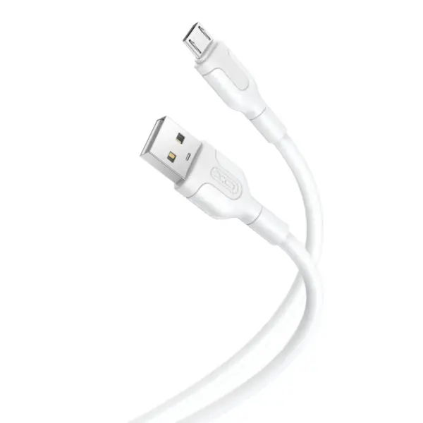 Дата кабель USB 2.0 AM to Micro 5P 1.0, 2A white XO (NB212-AM.white)