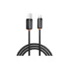 Дата кабель USB 2.0 AM to USB-C 1.0m 3A black XO (NB302-AC.black)