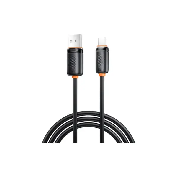Дата кабель USB 2.0 AM to USB-C 1.0m 3A black XO (NB302-AC.black)