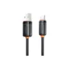 Дата кабель USB 2.0 AM to USB-C 1.0m 3A black XO (NB302-AC.black)