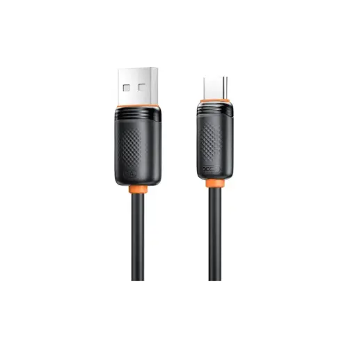 Дата кабель USB 2.0 AM to USB-C 1.0m 3A black XO (NB302-AC.black)