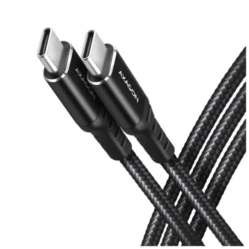 Дата кабель USB-C to USB-C 3.0m v3.2 Gen 1 PD 60W 3A black AXAGON (BUCM3-CM30AB)