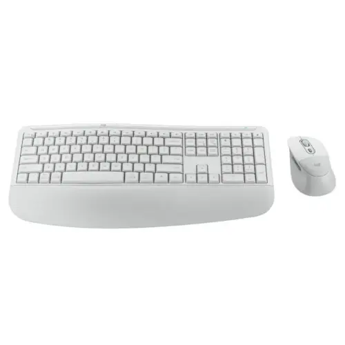 Комплект Logitech Signature Comfort Plus MK880 Wireless/USB-C UA Off-White (920-014033)