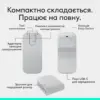Мишка Logitech Mobi Fold Bluetooth Off-White (910-007631)