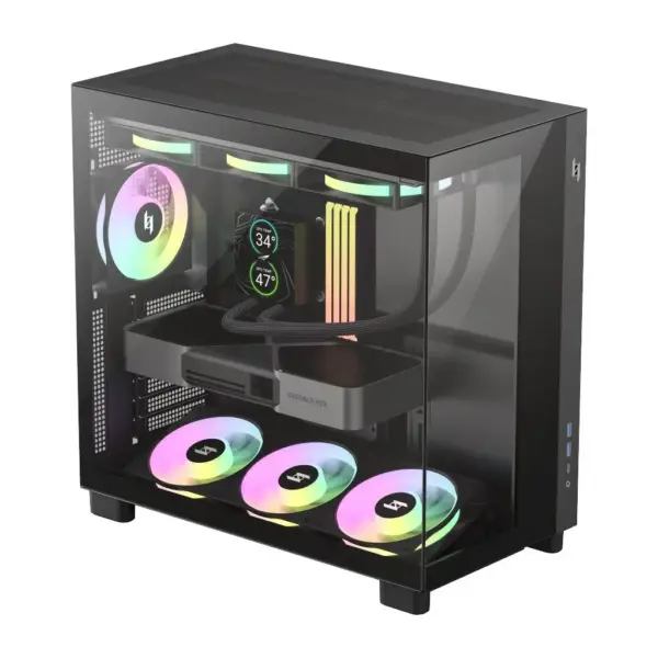 Корпус для ПК Gamemax NEX C53 BK Корпус для ПК Gamemax NEX C53 BK