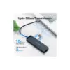 Зчитувач флеш-карт USB 3.0 to SD/TF 0.15m black Vention (CLPBB)