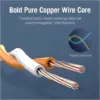 Патч-корд 10m S/FTP cat 7 RJ-45 black Vention (ICDBL)