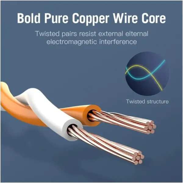 Патч-корд 10m S/FTP cat 7 RJ-45 black Vention (ICDBL)