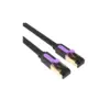 Патч-корд 15m UTP cat 7 RJ-45 flat black Vention (ICABN)