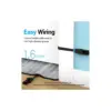 Патч-корд 3m UTP cat 6 RJ-45 flat black Vention (IBJBI)