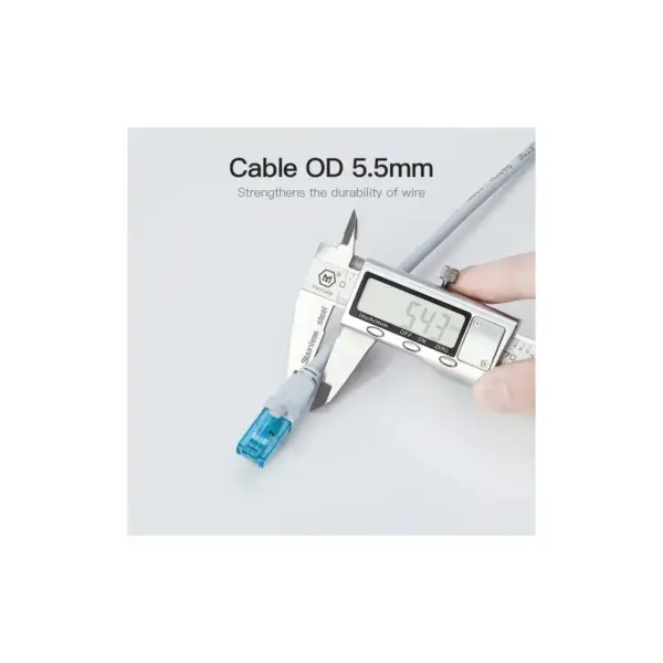 Патч-корд 2m UTP cat 5e RJ-45 blue Vention (VAP-A10-S200)