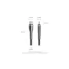 Дата кабель USB-C to USB-C 1.2m 5A nylon braided black Vention (CTYBAV)