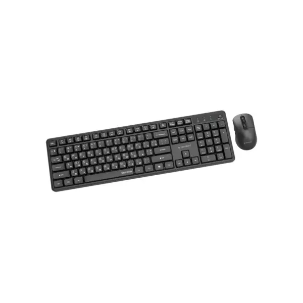 Комплект Gembird Silent Key Pro Business Wireless Black (KBS-WMS-01-CYRL)