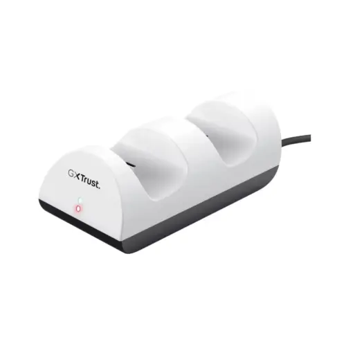 Зарядний пристрій Trust GXT 254 for PS5 White (24451)
