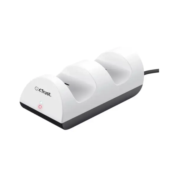 Зарядний пристрій Trust GXT 254 for PS5 White (24451)