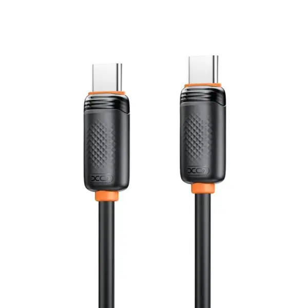 Дата кабель USB-C to USB-C 1.0m 27W black XO (XO-CB-300CC-BK)