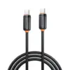 Дата кабель USB-C to USB-C 1.0m 27W black XO (XO-CB-300CC-BK)