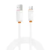 Дата кабель USB 2.0 AM to USB-C 1.0m 3A white XO (XO-CB-300UC-WH)