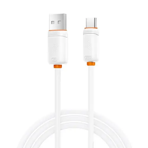 Дата кабель USB 2.0 AM to USB-C 1.0m 3A white XO (XO-CB-300UC-WH)