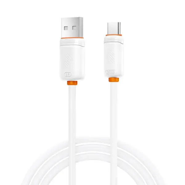 Дата кабель USB 2.0 AM to USB-C 1.0m 3A white XO (XO-CB-300UC-WH)