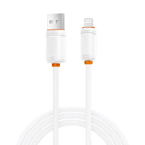 Дата кабель USB 2.0 AM to Lightning 1.0m 3A white XO (XO-CB-300UL-WH)