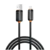Дата кабель USB 2.0 AM to Lightning 1.0m 3A black XO (XO-CB-300UL-BK)