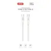 Дата кабель USB-C to USB-C 1.0m 240W white XO (XO-CB-240CC-WH)