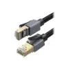 Патч-корд 5m F/FTP cat 8 RJ-45 black 40Gbps 2000MHz Ugreen (85731)