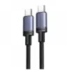 Дата кабель USB-C to USB-C 3.0m 100W 480Mbps black Ugreen (65834) Дата кабель USB-C to USB-C 3.0m 100W 480Mbps black Ugreen (65834)