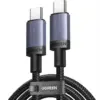 Дата кабель USB-C to USB-C 3.0m 100W 480Mbps black Ugreen (65834) Дата кабель USB-C to USB-C 3.0m 100W 480Mbps black Ugreen (65834)