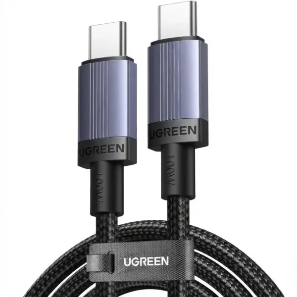 Дата кабель USB-C to USB-C 3.0m 100W 480Mbps black Ugreen (65834) Дата кабель USB-C to USB-C 3.0m 100W 480Mbps black Ugreen (65834)