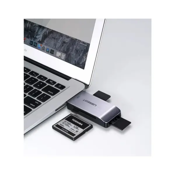 Зчитувач флеш-карт USB-A 3.0 to TF/SD/CF/MS Multifunction Card Reader Multi-Read Ugreen (50541)