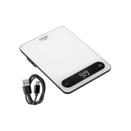 Ваги кухонні Adler AD 3177 white black