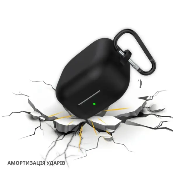 Чохол для навушників BeCover Silicon для Samsung Galaxy Buds 4 / 4 Pro Black (715874)