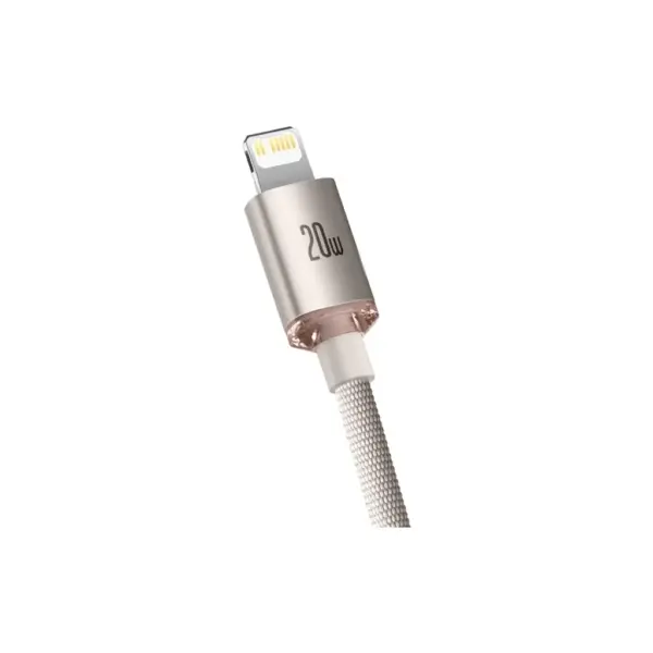 Дата кабель USB-C to Lightning 1.2m 20W pink Baseus (CAJY001304)