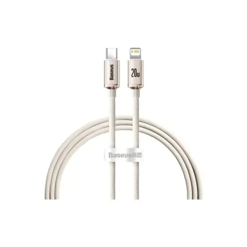 Дата кабель USB-C to Lightning 1.2m 20W pink Baseus (CAJY001304) Дата кабель USB-C to Lightning 1.2m 20W pink Baseus (CAJY001304)