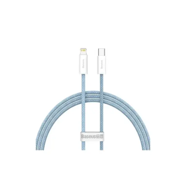 Дата кабель USB-C to Lightning 1.0m 20W blue Baseus (CALD000003)